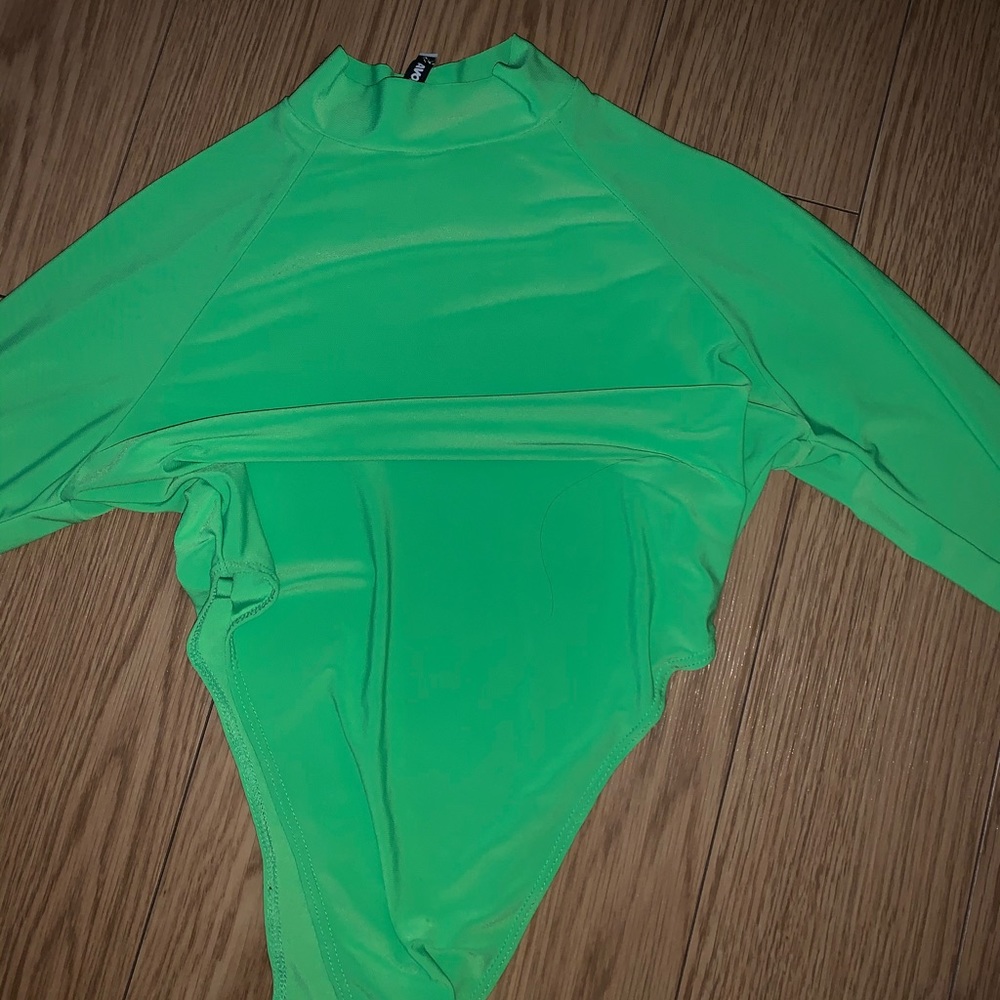 Neon bodysuit from fashion nova